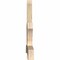 Ekena Millwork Davenport Rough Sawn Timber Gable Bracket, Douglas Fir, 84"W x 45"H x 4"D x 6"F, 13/12 Pitch GBW084X45X0406DAV00RDF - alternate 4